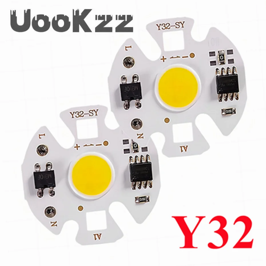 UooKzz Y32 COB LED Chip Lamp Matrix AC 220V 3W 5W 7W 9W 12W For Floodlight Spotlight No Need Drive Projector Light Bulb Beads
UooKzz Y32 COB LED Chip Lamp Matrix AC 220V 3W 5W 7W 9W 12W For Floodlight Spotlight No Need Drive Projector Light Bulb Beads