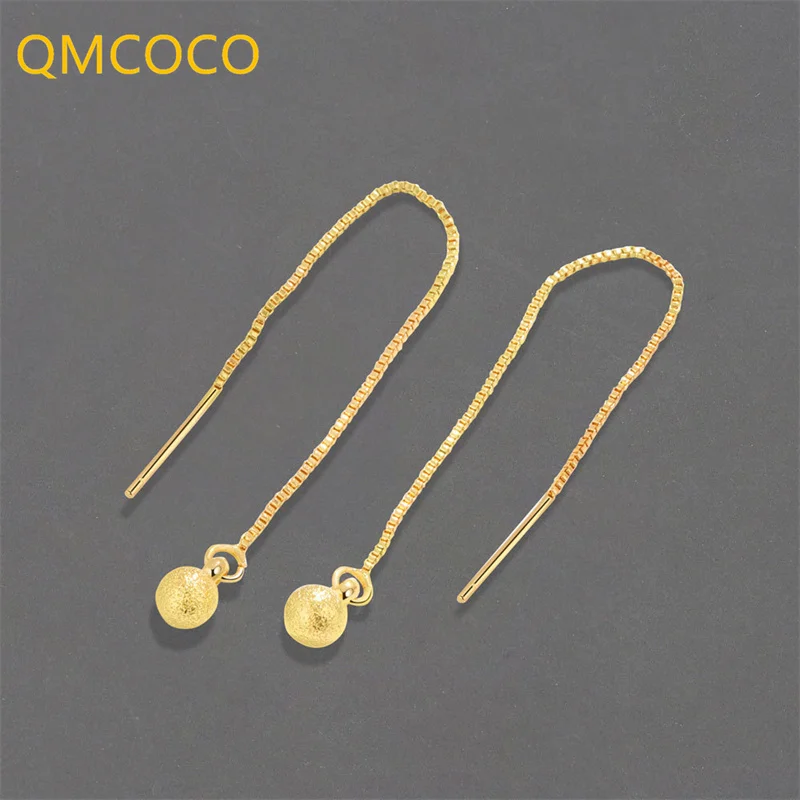 QMCOCO серебряный цвет классический ретро круглый бисер подвеска серьги женские модные темпераментные ювелирные изделия аксессуары
QMCOCO серебряный цвет классический ретро круглый бисер подвеска серьги женские модные темпераментные ювелирные изделия аксессуары