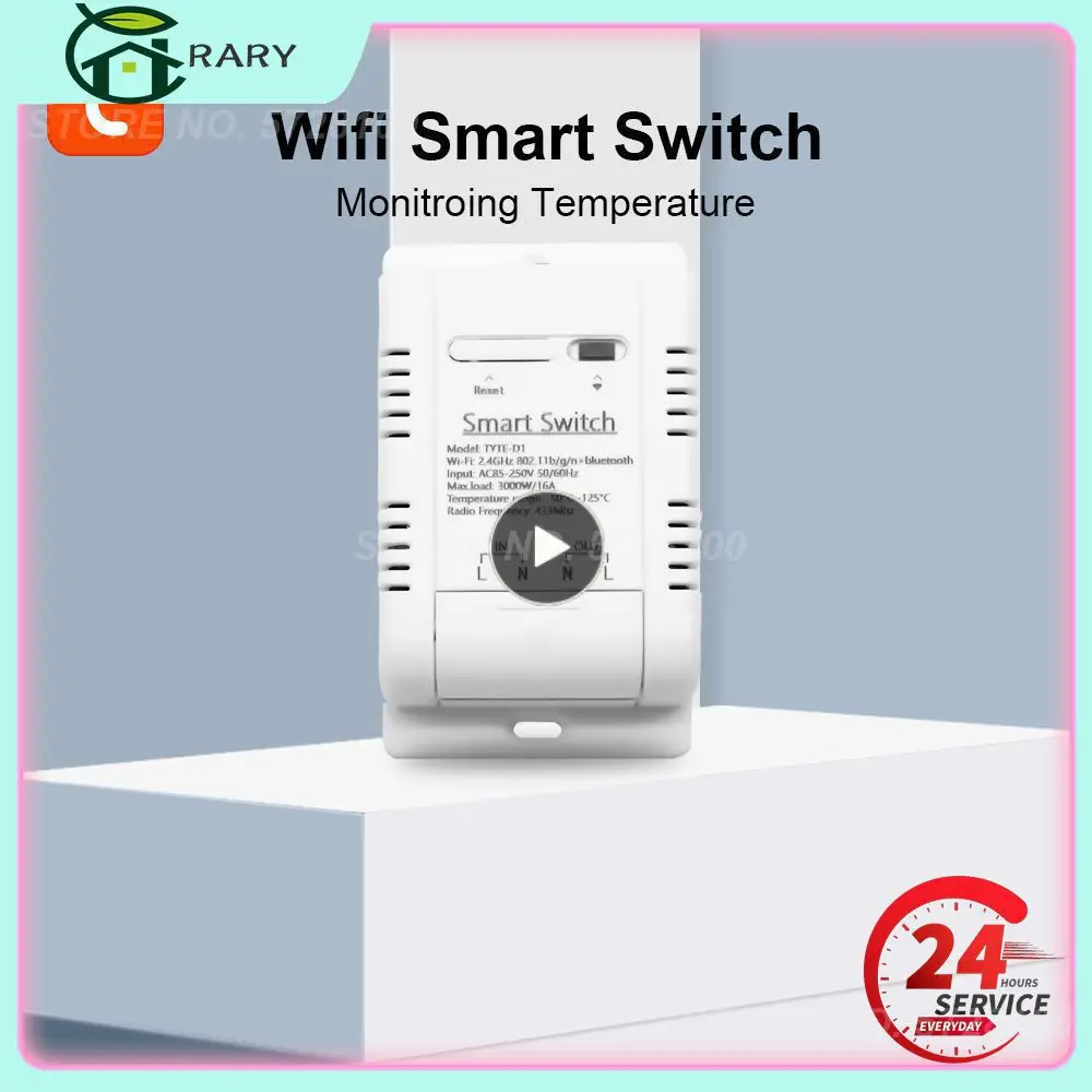 Wifi Rf433 Intelligent Thermostat Waterproof Ds18b20 Temperature Sensor Works With Alexa Google Home Temperature Switch 16a 
Wifi Rf433 Intelligent Thermostat Waterproof Ds18b20 Temperature Sensor Works With Alexa Google Home Temperature Switch 16a