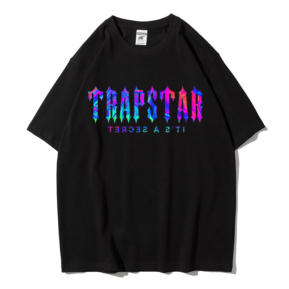 Trapstar London Футболка мужская трапециевидная с принтом и коротким рукавом, брендовая тенниска из хлопка, уличная одежда, черный цвет, большие ра...
Trapstar London Футболка мужская трапециевидная с принтом и коротким рукавом, брендовая тенниска из хлопка, уличная одежда, черный цвет, большие ра...