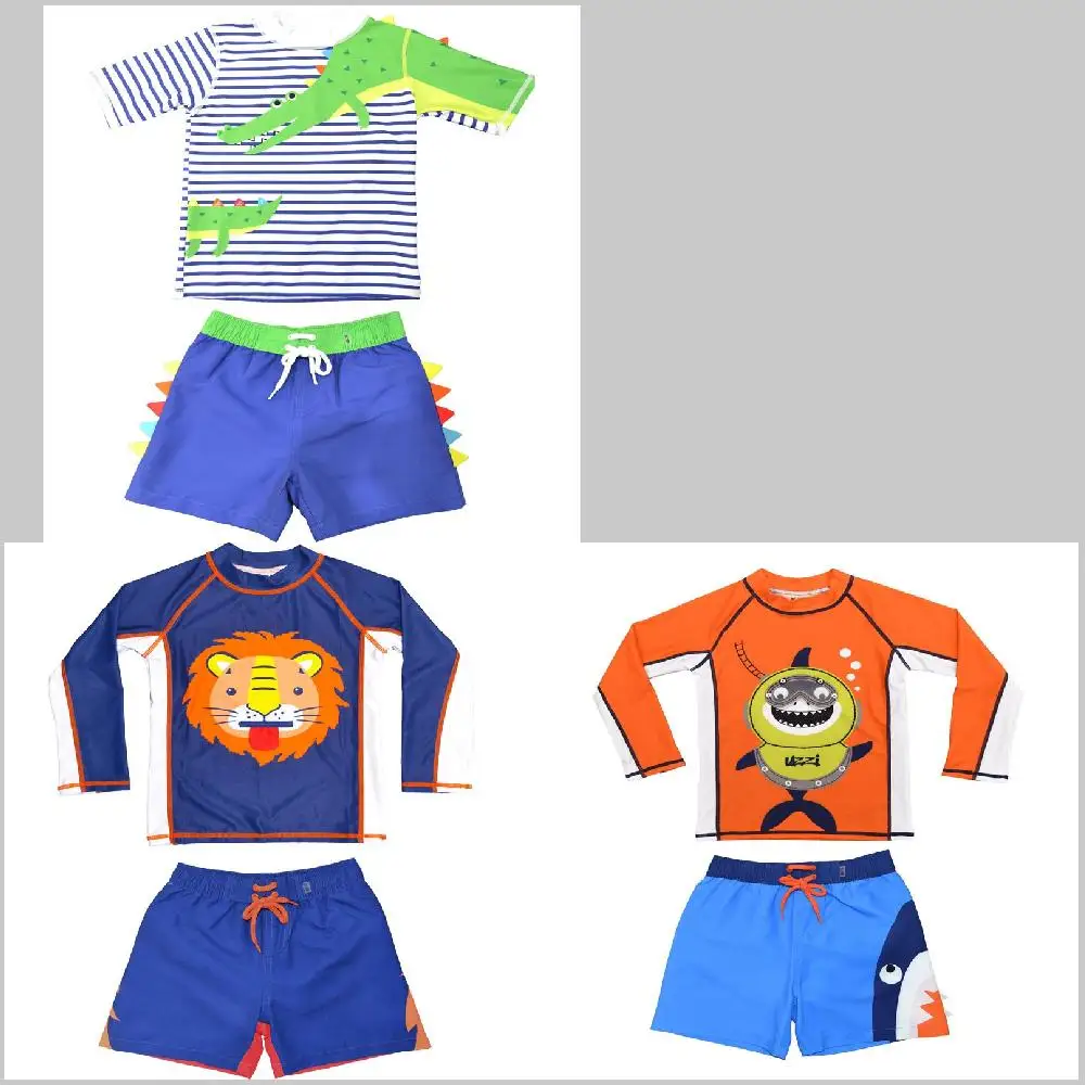 Deluxe Stylish Lion Two-Piece Long Sleeve 4T Toddler Active Wear Rash Guard Swimsuit Set - Perfect Outfit for Play and Sun!
Deluxe Stylish Lion Two-Piece Long Sleeve 4T Toddler Active Wear Rash Guard Swimsuit Set - Perfect Outfit for Play and Sun!