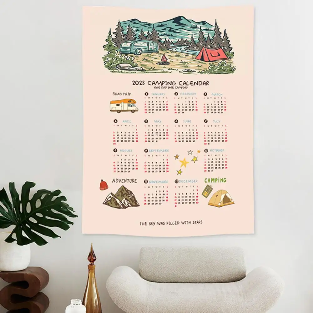 Modern Wall Tapestry Portable Cloth Calendar Bedroom Background Cloth Props Long Lasting Cloth Calendar for Home Office
Modern Wall Tapestry Portable Cloth Calendar Bedroom Background Cloth Props Long Lasting Cloth Calendar for Home Office