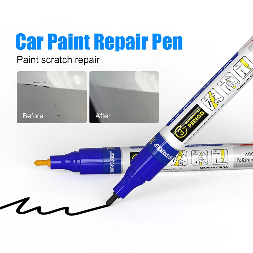 20ml Car Scratch Repair Paint Scratch Repair Pen Soft Brush Head Touch Up Pen Scratch Remover With Varnish Car Paint Maintenance
20ml Car Scratch Repair Paint Scratch Repair Pen Soft Brush Head Touch Up Pen Scratch Remover With Varnish Car Paint Maintenance