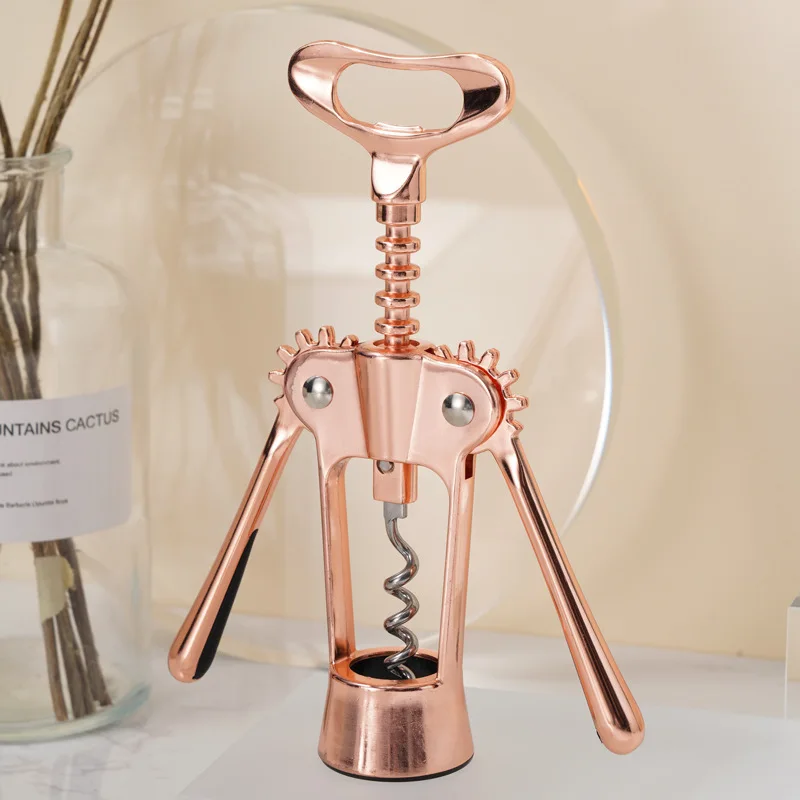Rose Gold Wing Corkscrew Wine Beer Bottle Opener Utensils Kitchen Gadgets Multifunction Stainless Steel Wine Accessories
Rose Gold Wing Corkscrew Wine Beer Bottle Opener Utensils Kitchen Gadgets Multifunction Stainless Steel Wine Accessories