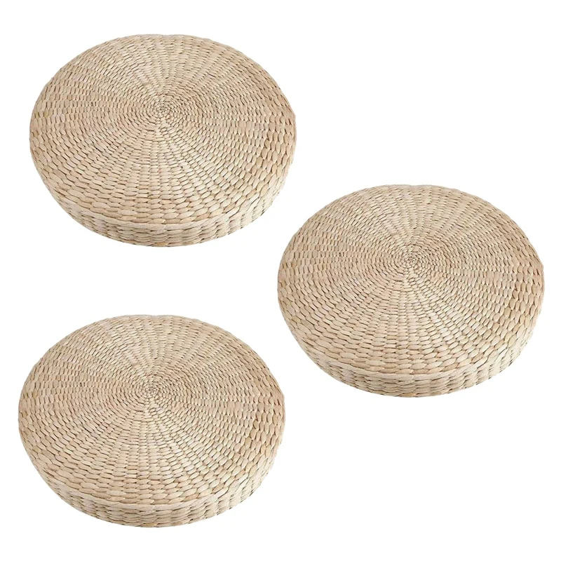 3X Round Straw Chair Seat Mat Grass Cushion Pad Beige Handmade Weave Floor Pillow Mat Yoga Tatami Decor 40X40cm
3X Round Straw Chair Seat Mat Grass Cushion Pad Beige Handmade Weave Floor Pillow Mat Yoga Tatami Decor 40X40cm
