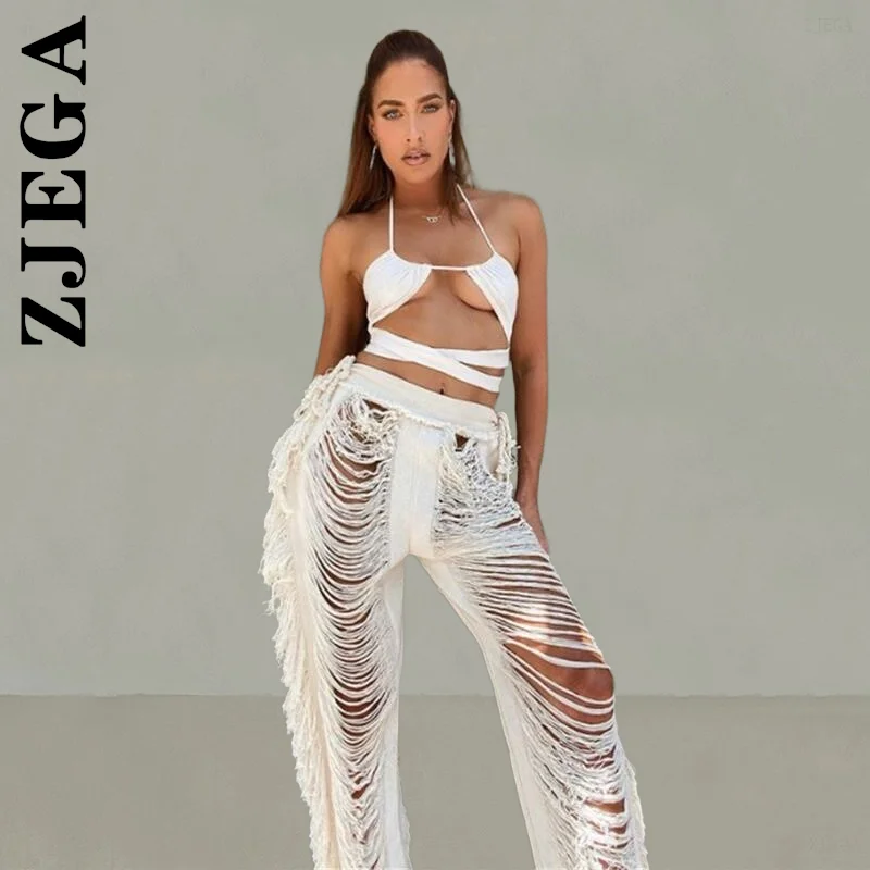 Zjega New Women Trousers Pants High Waist Slim Women Trousers Y2k Solid Knitted Hipster Tassel Trousers Baggy Hip Female Mujer
Zjega New Women Trousers Pants High Waist Slim Women Trousers Y2k Solid Knitted Hipster Tassel Trousers Baggy Hip Female Mujer