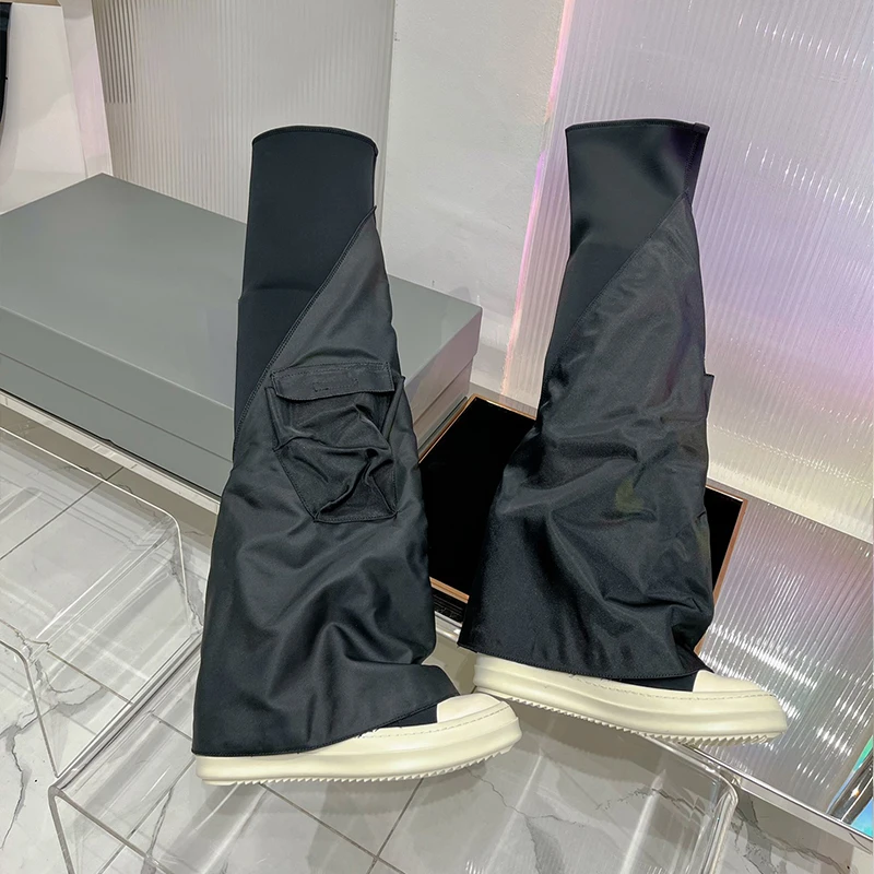 Rick spring and autumn of women's boots thick soles of the new owens Martin boots net red elastic short tube lean boots
Rick spring and autumn of women's boots thick soles of the new owens Martin boots net red elastic short tube lean boots
