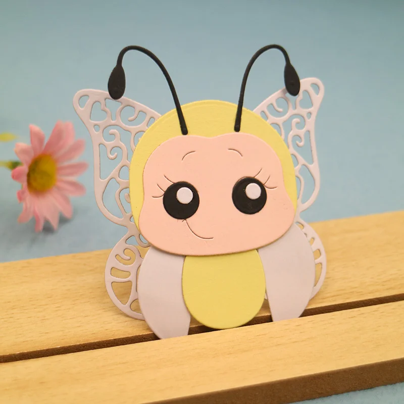 Cute Bee Cutting Dies Animal Embossing Scrapbook DIY Decorative Educational Blade Punch Stencils Album Greeting Card Mold
Cute Bee Cutting Dies Animal Embossing Scrapbook DIY Decorative Educational Blade Punch Stencils Album Greeting Card Mold