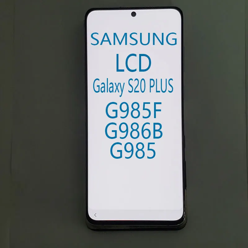 Подходит для оригинального Samsung Galaxy S20plus Мобильный телефон LCD screen g985b S20 + сменный сенсорный дисплей g985 G985f дигитайзер
Подходит для оригинального Samsung Galaxy S20plus Мобильный телефон LCD screen g985b S20 + сменный сенсорный дисплей g985 G985f дигитайзер