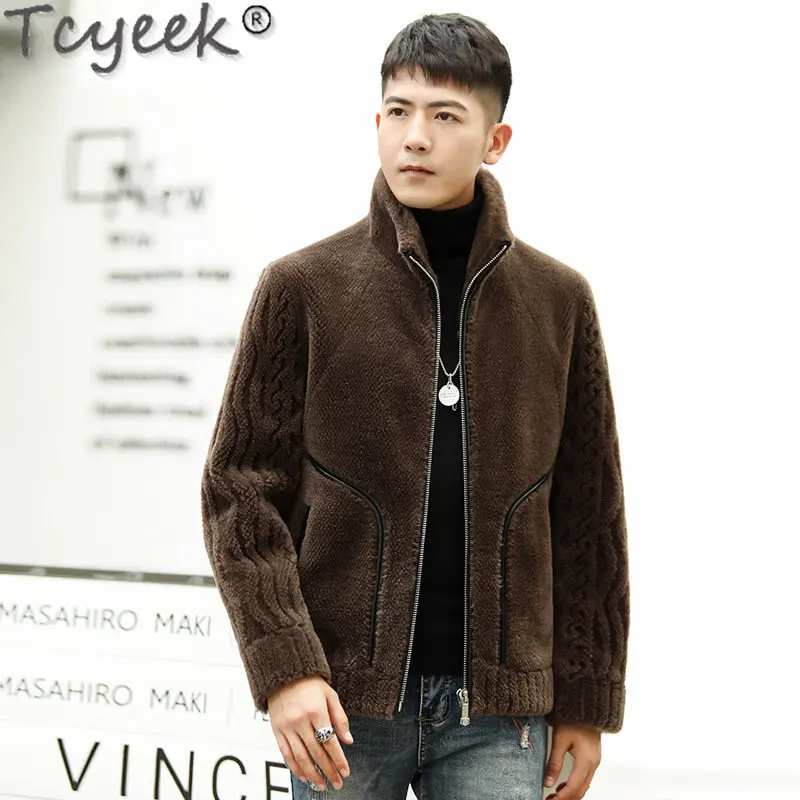Tcyeek Winter Warm Wool Coat Men Casual Sheep Shearing Jacket Fashion Men's Clothing New Real Fur Jackets Male Chaquetas Hombre
Tcyeek Winter Warm Wool Coat Men Casual Sheep Shearing Jacket Fashion Men's Clothing New Real Fur Jackets Male Chaquetas Hombre