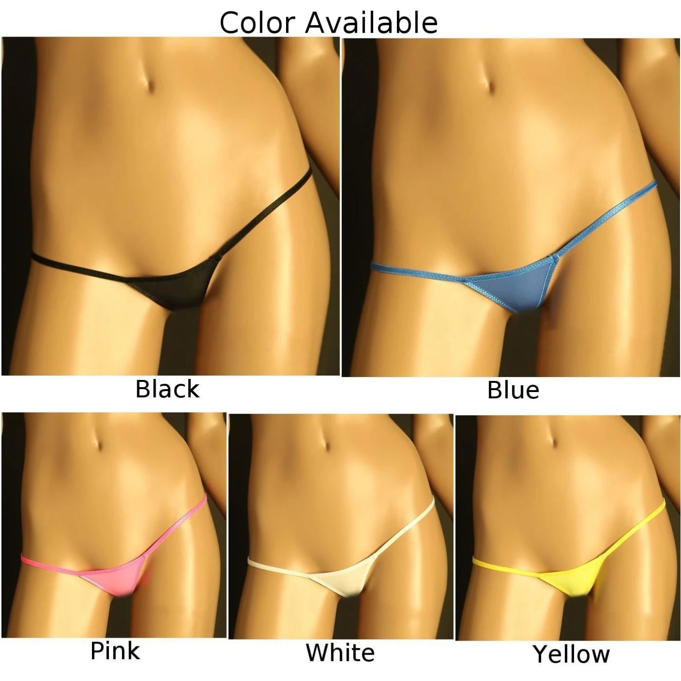 Womens Sexy Thong Mini G-String Underwear T-string Solid Color Panties Ice Silk Lingerie Pantyies Ultra-thin Briefs Bikini
Womens Sexy Thong Mini G-String Underwear T-string Solid Color Panties Ice Silk Lingerie Pantyies Ultra-thin Briefs Bikini