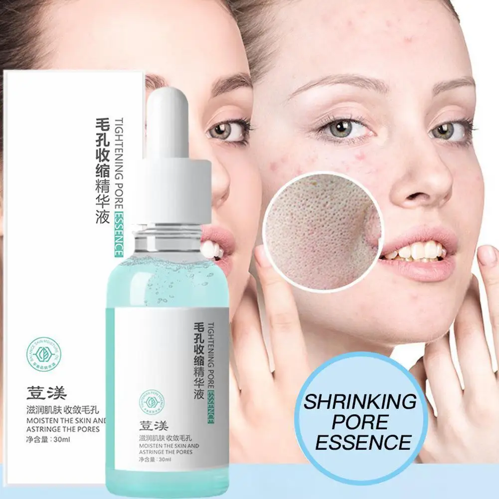 Pore Shrinking Serum Moisturizing Nourish Oil-Control Firming Face Smooth Rejuvenation Essence Repair Pores Care P5V4
Pore Shrinking Serum Moisturizing Nourish Oil-Control Firming Face Smooth Rejuvenation Essence Repair Pores Care P5V4