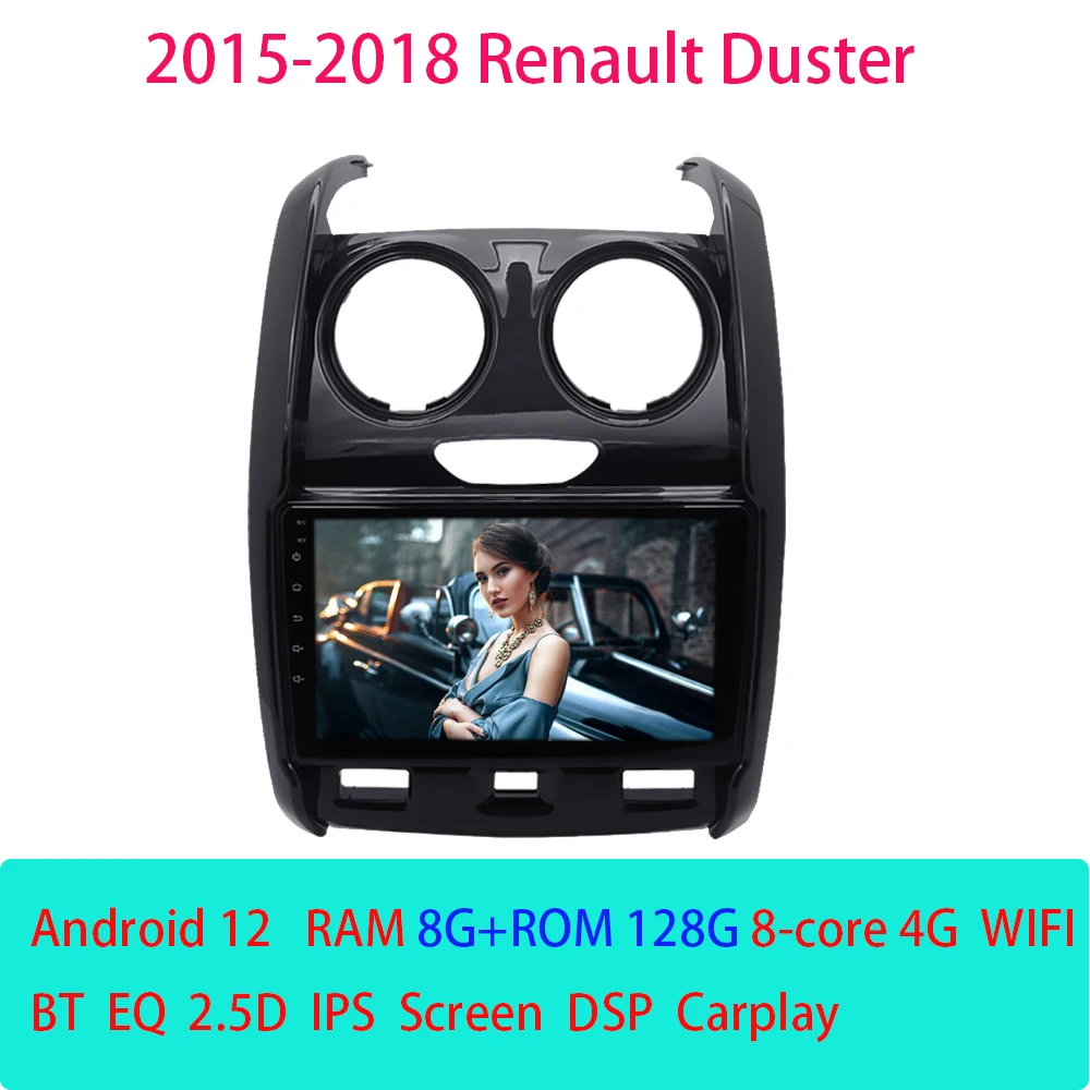 Car Radio For Renault Duster 2015 - 2018 For Multimedia Player Carplay Auto GPS Navigation
Car Radio For Renault Duster 2015 - 2018 For Multimedia Player Carplay Auto GPS Navigation