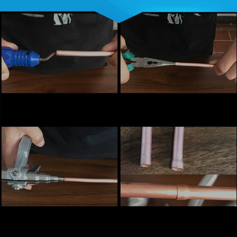 Copper Pipe Tube Expander w/ Anti-slip Handle Mandrel Manual Expanding Tool for Air Conditioner Install Maintain Repair
Copper Pipe Tube Expander w/ Anti-slip Handle Mandrel Manual Expanding Tool for Air Conditioner Install Maintain Repair