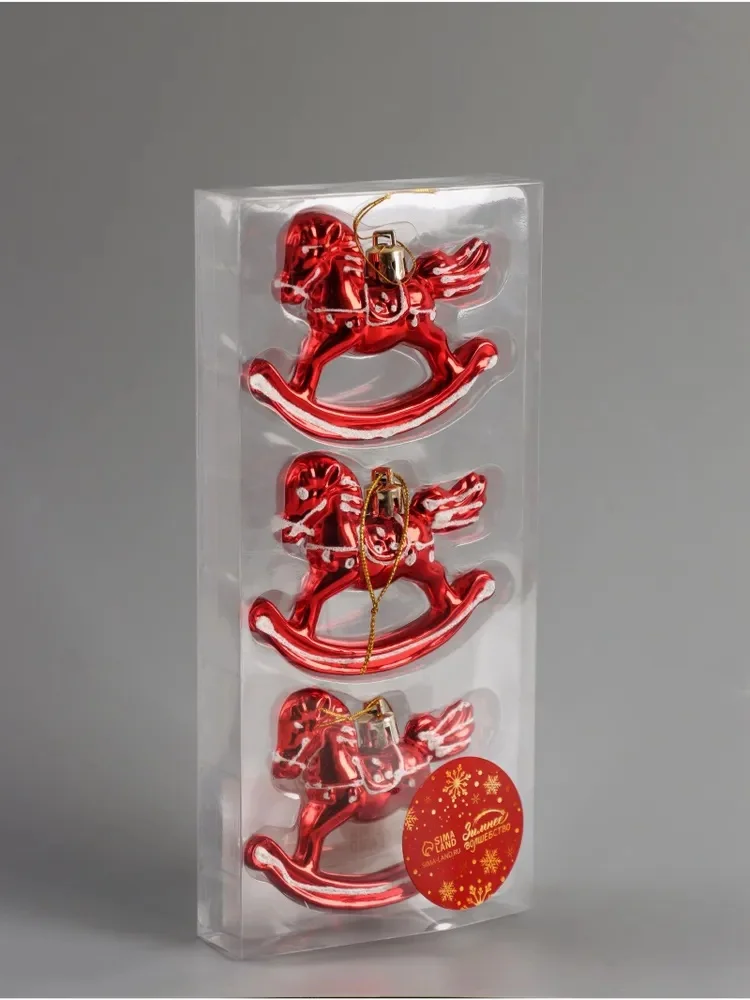 Рождественское украшение лошадка-качалка
Рождественское украшение лошадка-качалка