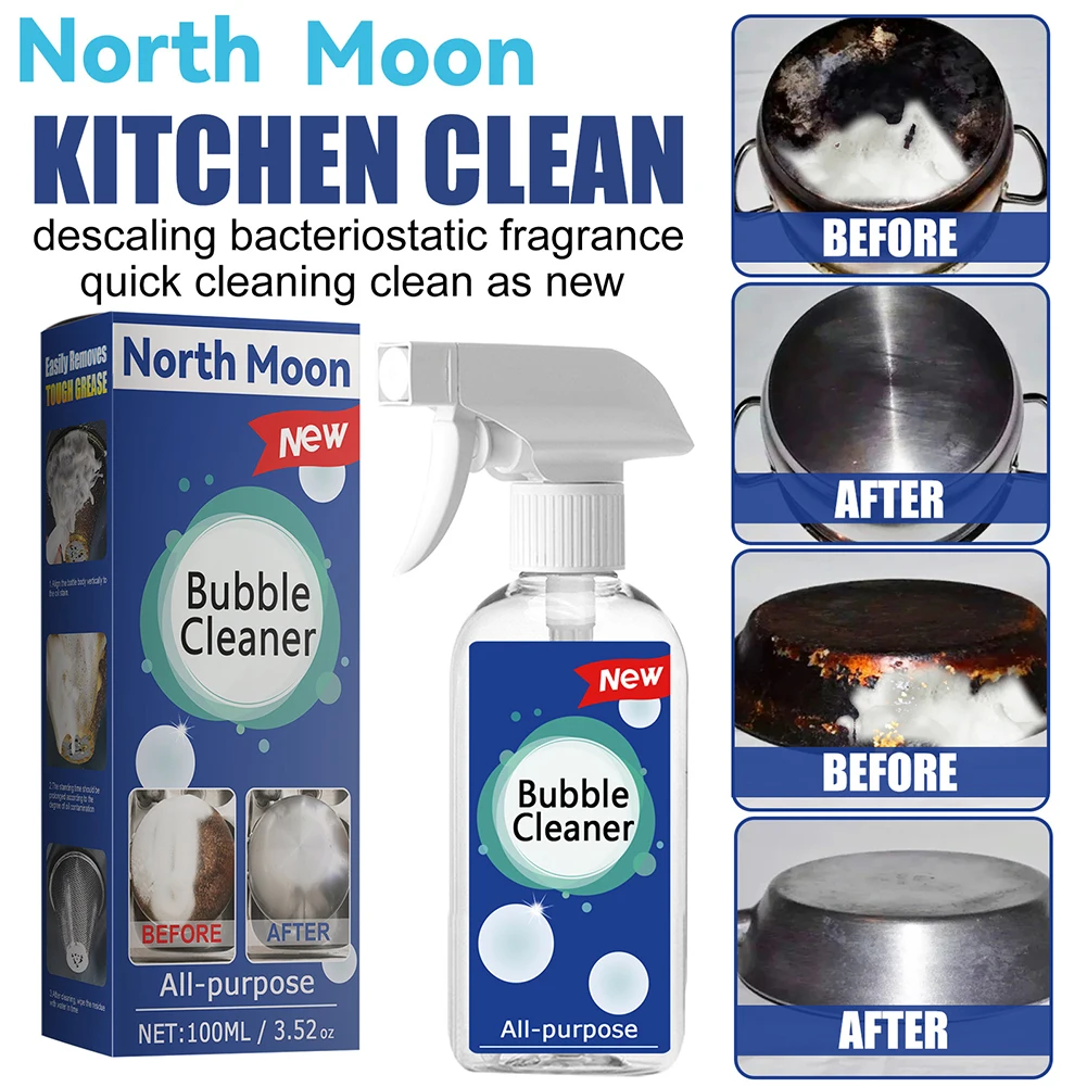 New Multifunctional Household Grease Cleaner Bubble Cleaner Kitchen Tools Cleaner Rust Remove Greasy Dry Bubble Spray
New Multifunctional Household Grease Cleaner Bubble Cleaner Kitchen Tools Cleaner Rust Remove Greasy Dry Bubble Spray