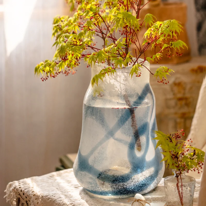 Decorative Modern Vase Luxury Vertiplant Nordic Style Vase Glass Large houseplants Aesthetic Vaso De Planta House Decoration
Decorative Modern Vase Luxury Vertiplant Nordic Style Vase Glass Large houseplants Aesthetic Vaso De Planta House Decoration