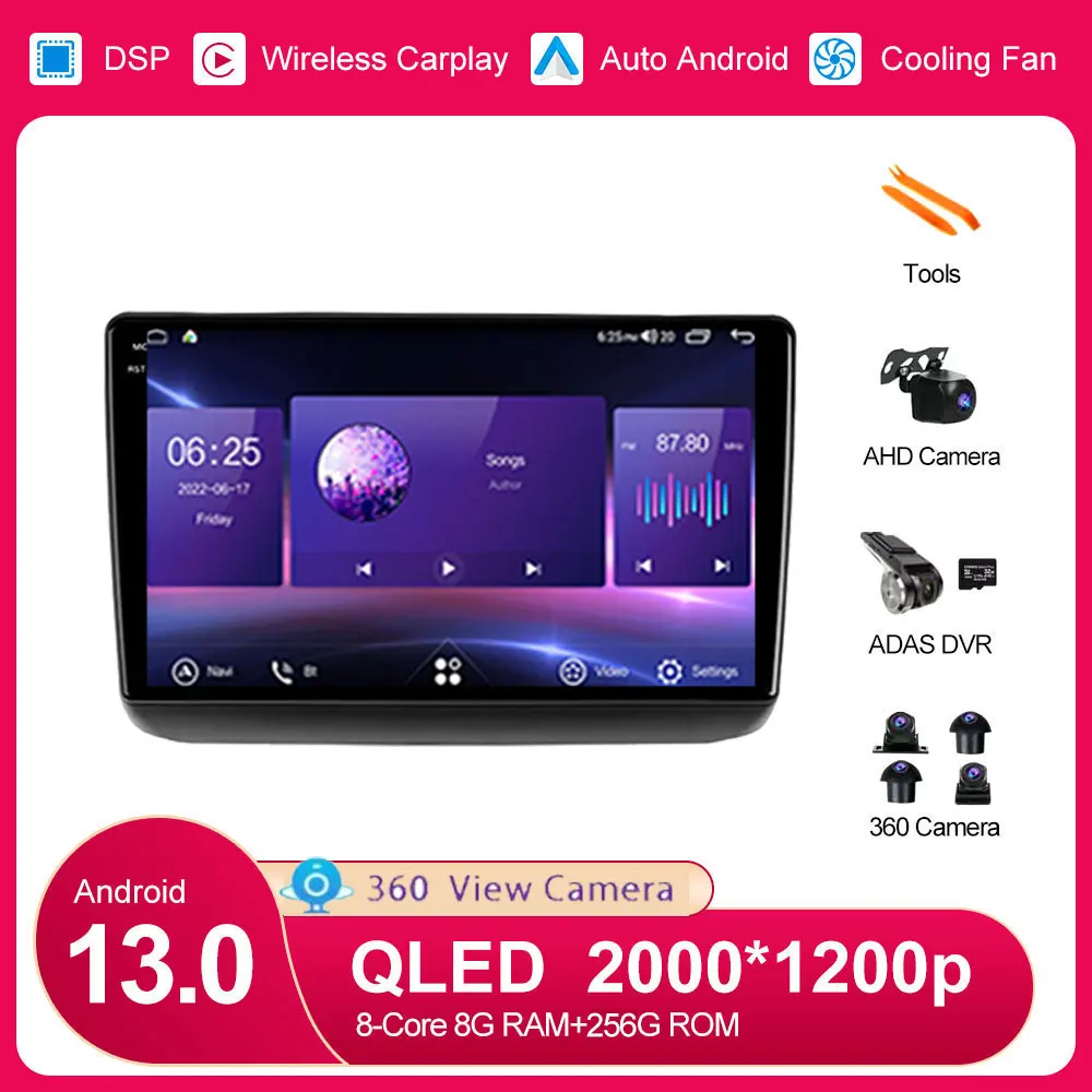 Автомобильное радио 9 дюймов IPS DSP Android 13 для Jeep Grand Cherokee WK2 2013 - 2020 Авторадио GPS-навигация стерео 2Din 2 Din DVD
Автомобильное радио 9 дюймов IPS DSP Android 13 для Jeep Grand Cherokee WK2 2013 - 2020 Авторадио GPS-навигация стерео 2Din 2 Din DVD