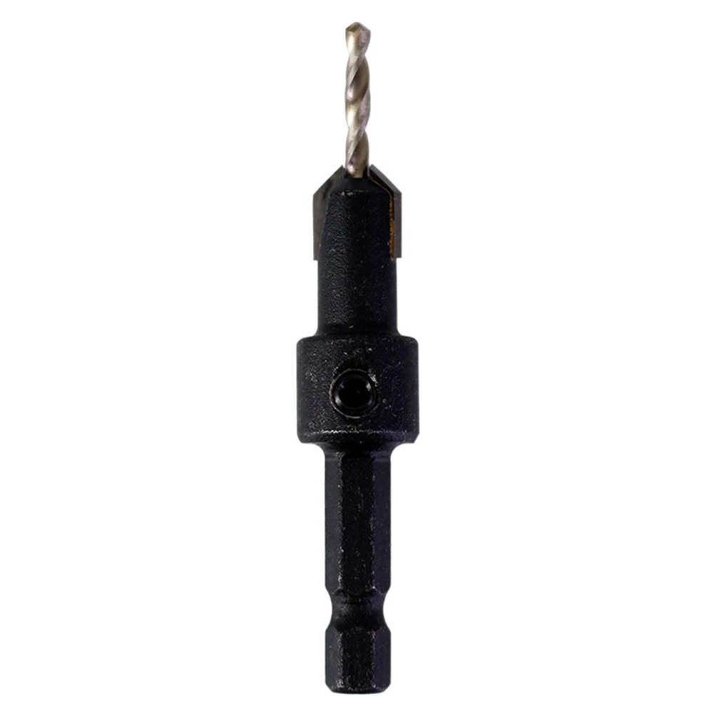 1pcs 1/4inch Hex Shank Countersink Salad Drill Step Drill Bit With Adjustable Stop Collar For Woodworking Drilling Tools
1pcs 1/4inch Hex Shank Countersink Salad Drill Step Drill Bit With Adjustable Stop Collar For Woodworking Drilling Tools