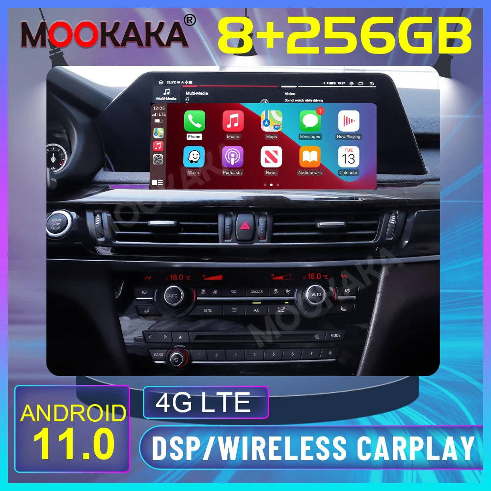Автомобильный мультимедийный плеер, на Android 12,3, экран 11,0 дюйма, 8 ГБ + 256 ГБ, с GPS Навигатором, для BMW X3 X5 X6 2009-2016
Автомобильный мультимедийный плеер, на Android 12,3, экран 11,0 дюйма, 8 ГБ + 256 ГБ, с GPS Навигатором, для BMW X3 X5 X6 2009-2016