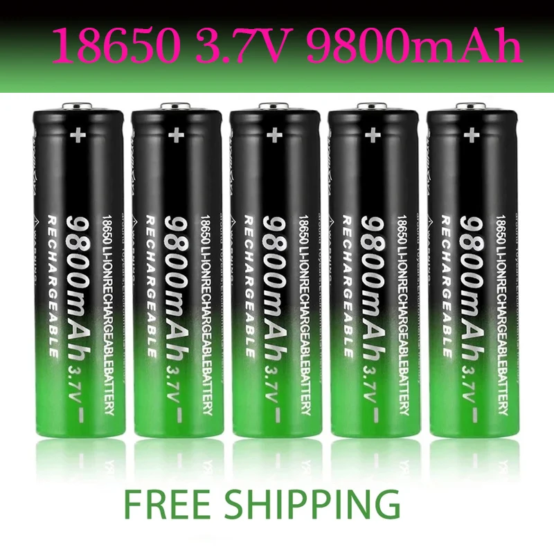 2/4/6/8/10/20PCS New Fast Charging 18650 Battery High Quality 9800Mah 3.7V 18650B Li-Ion Flashlight Batteries 
2/4/6/8/10/20PCS New Fast Charging 18650 Battery High Quality 9800Mah 3.7V 18650B Li-Ion Flashlight Batteries