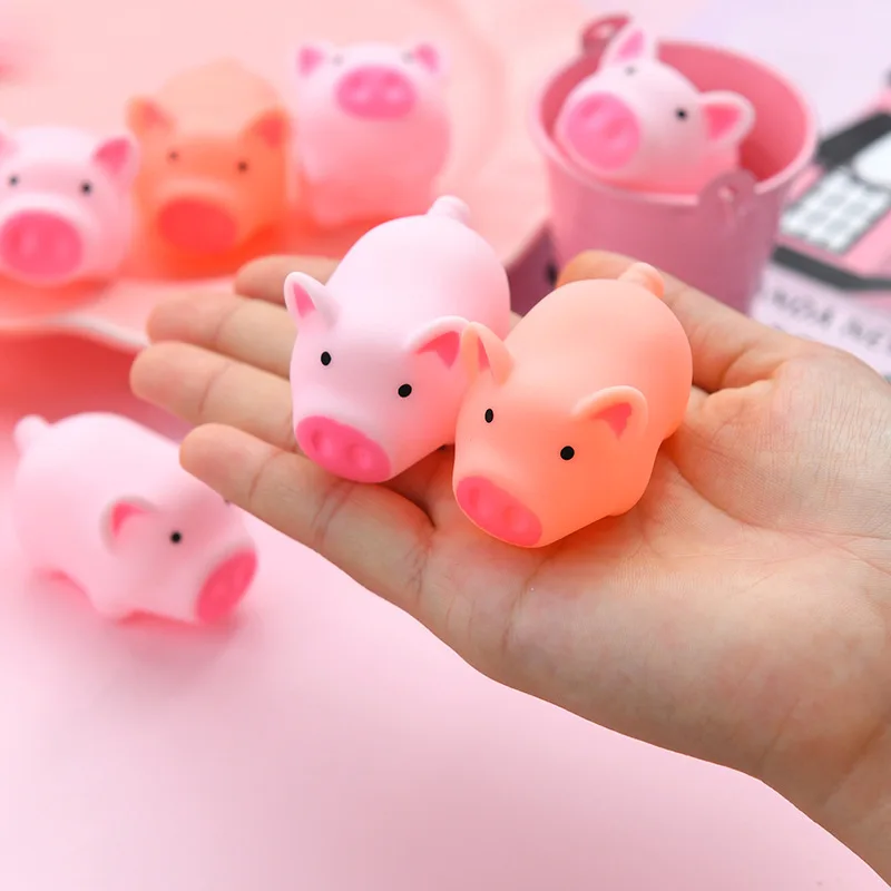 10PC Piglet Decompression Toy Novelty Venting Sound Toy Cute Pink Small Squeezing Music Soft Anti-stress Doll Toy for Child
10PC Piglet Decompression Toy Novelty Venting Sound Toy Cute Pink Small Squeezing Music Soft Anti-stress Doll Toy for Child