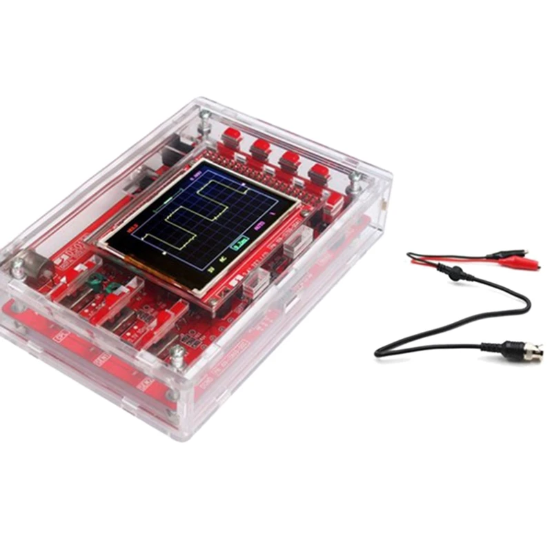 Dso138 Oscilloscope Kit Diy Learning Kit Handheld Pocket Digital Oscilloscope Kit Smd Soldering + Acrylic Diy Case
Dso138 Oscilloscope Kit Diy Learning Kit Handheld Pocket Digital Oscilloscope Kit Smd Soldering + Acrylic Diy Case