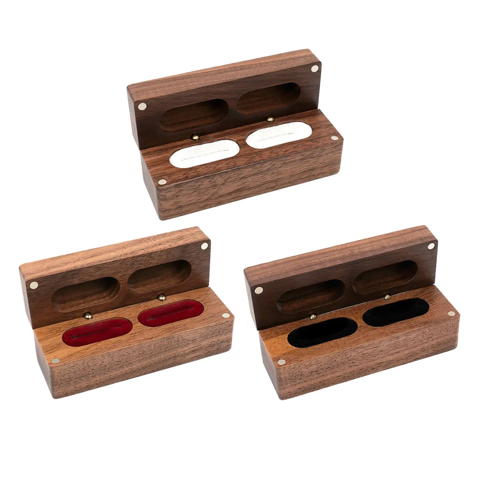 Wooden Jewelry Box, Wood Packaging Decorative Organizer Storage Gift Box for Trinket Jewellery Wedding Engagement Proposal
Wooden Jewelry Box, Wood Packaging Decorative Organizer Storage Gift Box for Trinket Jewellery Wedding Engagement Proposal
