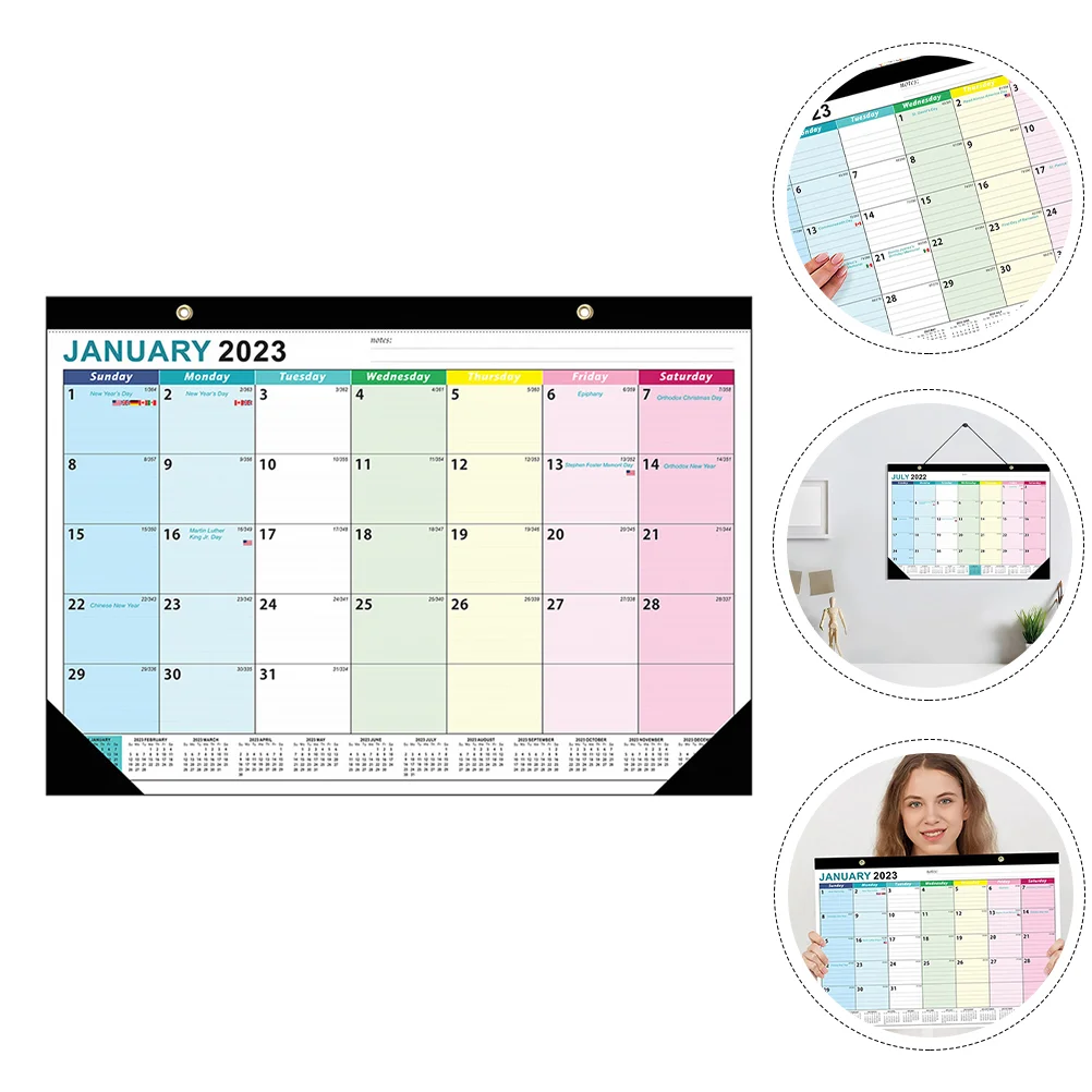 Hanging Paper Monthly Planner Calendar Multipurpose Schedule Decorative English Adornment Table Top
Hanging Paper Monthly Planner Calendar Multipurpose Schedule Decorative English Adornment Table Top