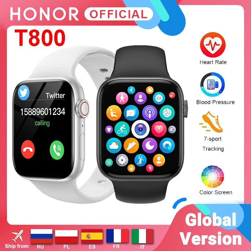 2022 New T800 Smartwatch 2022 1.72 Inch Bluetooth Call DIY Dail Fitness Bracelet Smart Watch Men Women PK IWO W46 W56 Series 6
2022 New T800 Smartwatch 2022 1.72 Inch Bluetooth Call DIY Dail Fitness Bracelet Smart Watch Men Women PK IWO W46 W56 Series 6