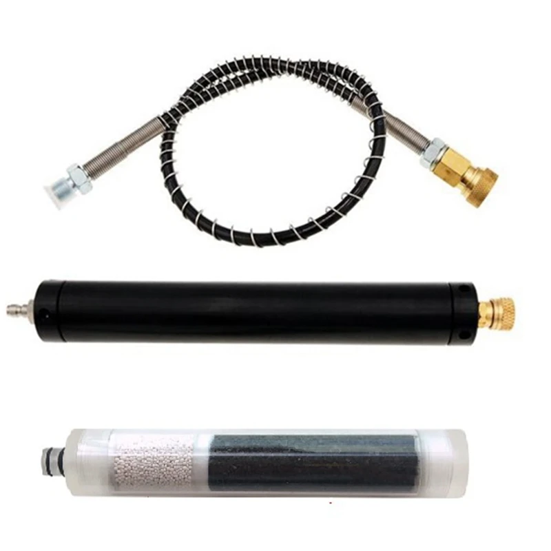 Big Deal 1Set Pcp Air Filter Compressor Oil-Water Separator High Pressure 300Bar Pump Filter Separator With Spare Filter
Big Deal 1Set Pcp Air Filter Compressor Oil-Water Separator High Pressure 300Bar Pump Filter Separator With Spare Filter
