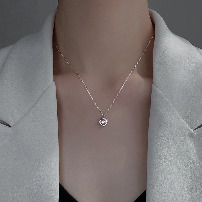 925 Sterling Silver Ring Necklace Female Spring and Summer Exquisite Light Luxury Design Small Drill Choker Collarbone Chain
925 Sterling Silver Ring Necklace Female Spring and Summer Exquisite Light Luxury Design Small Drill Choker Collarbone Chain