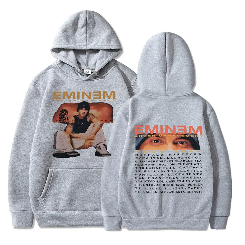 Eminem Anger Management Tour 2002 Hoodie Vintage Harajuku Funny Rick Sweatshirts Long Sleeve Men Women Pullover Fashion 2022
Eminem Anger Management Tour 2002 Hoodie Vintage Harajuku Funny Rick Sweatshirts Long Sleeve Men Women Pullover Fashion 2022