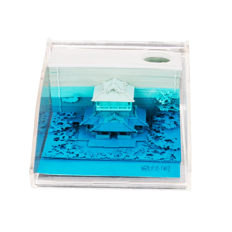 Omoshiroi Block Notepad 3D Hogwarts Castillo Block Notas Architecture 3D Memo Pad Acrylic Box Custom Logo Memo Gifts For Guests
Omoshiroi Block Notepad 3D Hogwarts Castillo Block Notas Architecture 3D Memo Pad Acrylic Box Custom Logo Memo Gifts For Guests