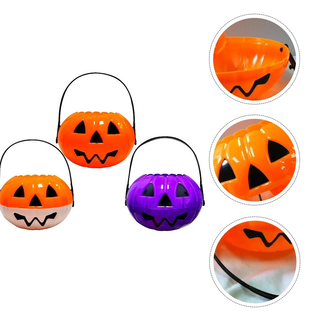 3pcs Jack O' Lantern Candy Bucket Pumpkin Trick or Treat Bucket Candy Bucket Pumpkin Pails Candy Pail
3pcs Jack O' Lantern Candy Bucket Pumpkin Trick or Treat Bucket Candy Bucket Pumpkin Pails Candy Pail