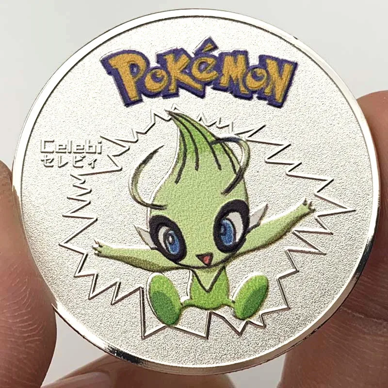 Pokemon Monsters Silver Coins Pikachu Charizard Japanese Pokemon Anime Movie Around Coins Children's Cartoon Toys Small Gifts 
Pokemon Monsters Silver Coins Pikachu Charizard Japanese Pokemon Anime Movie Around Coins Children's Cartoon Toys Small Gifts