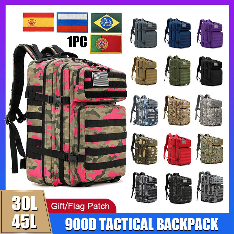 Outdoor Tactical Backpack Men Mountaineering Trekking Camping Rucksack Women Travel Bag Sports Large Capacity Military 3P Pack
Outdoor Tactical Backpack Men Mountaineering Trekking Camping Rucksack Women Travel Bag Sports Large Capacity Military 3P Pack
