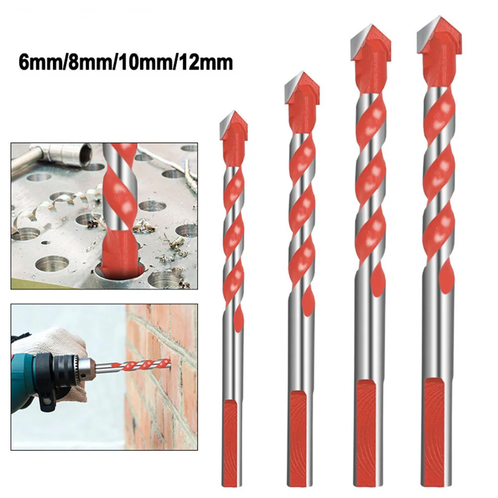 4pcs Drill Bit Multi-function Triangle Drill For Ceramic Tile Concrete Wall Metal Wood Drilling Hole Cutter Glass Drill Bit
4pcs Drill Bit Multi-function Triangle Drill For Ceramic Tile Concrete Wall Metal Wood Drilling Hole Cutter Glass Drill Bit