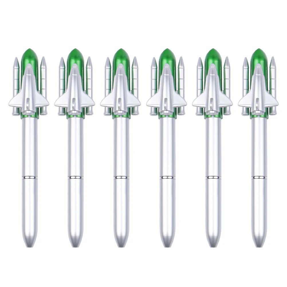 6pcs Students Stationery Creative Rockets Designed Writing Pens Multipurpose Ballpoint Pens for Home Gift Office School
6pcs Students Stationery Creative Rockets Designed Writing Pens Multipurpose Ballpoint Pens for Home Gift Office School