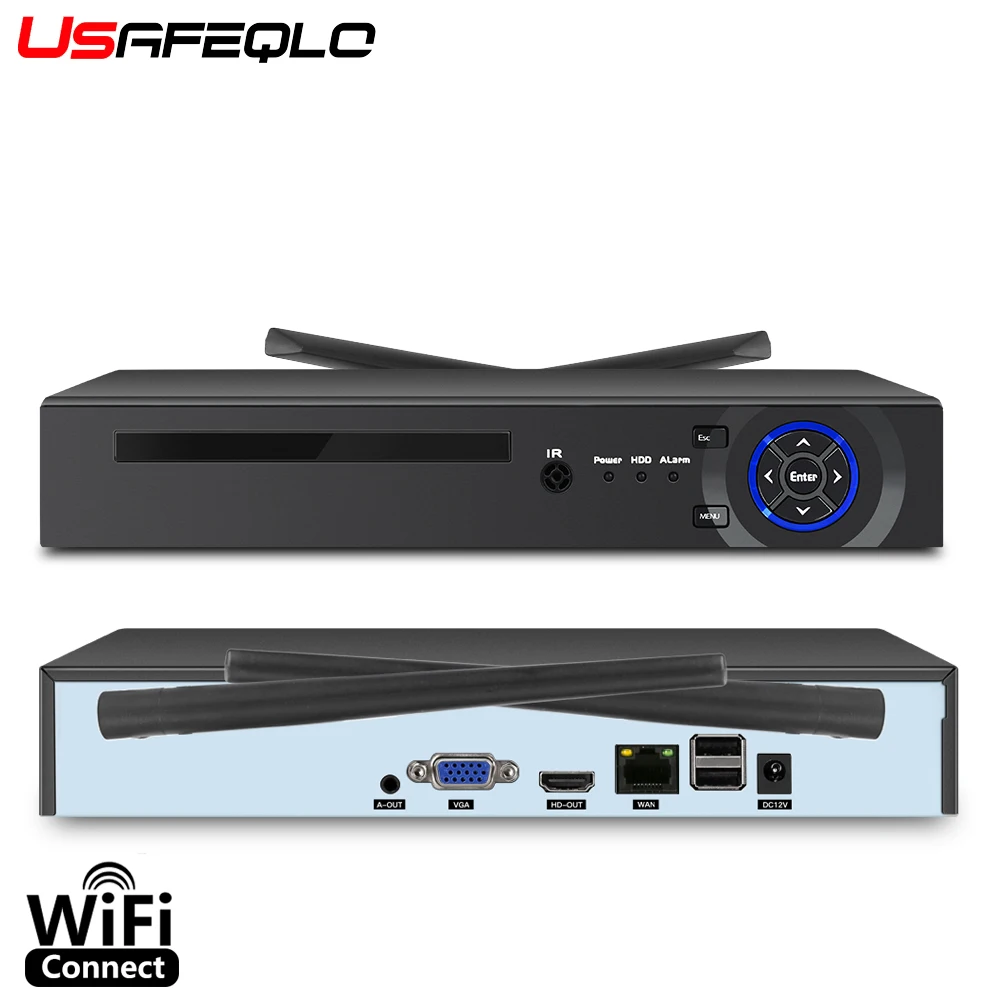 

8CH H.265 HD 8MP 5MP Wireless NVR Video Recorder for Wirelss CCTV Camera Add More Wifi Audio CCTV Cameras Xmeye Pro app