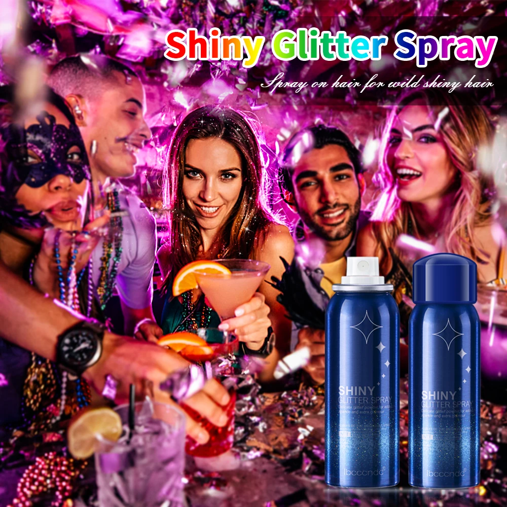Shiny Glitter Spray or Glitter Powder Shiny Body Glitter For Clothes And Hair Glitter Spray Makeup Use Long Lasting
Shiny Glitter Spray or Glitter Powder Shiny Body Glitter For Clothes And Hair Glitter Spray Makeup Use Long Lasting