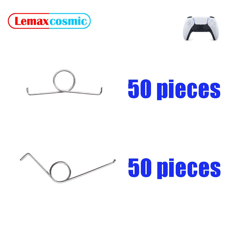 50/100 Pieces Dualsense R2 L2 Trigger Buttons Rotating Shaft Springs Motor Spring Metal Part For Sony Playstation 5 PS5
50/100 Pieces Dualsense R2 L2 Trigger Buttons Rotating Shaft Springs Motor Spring Metal Part For Sony Playstation 5 PS5
