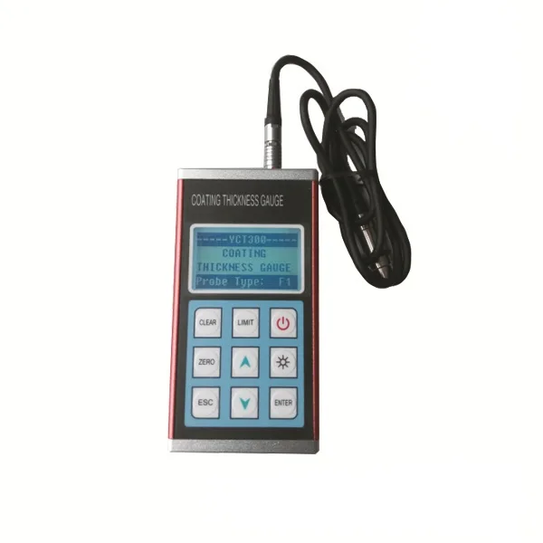DGT-YCT300 portable digital coating thickness depth gauge meter though coating thickness metal thickness meter
DGT-YCT300 portable digital coating thickness depth gauge meter though coating thickness metal thickness meter