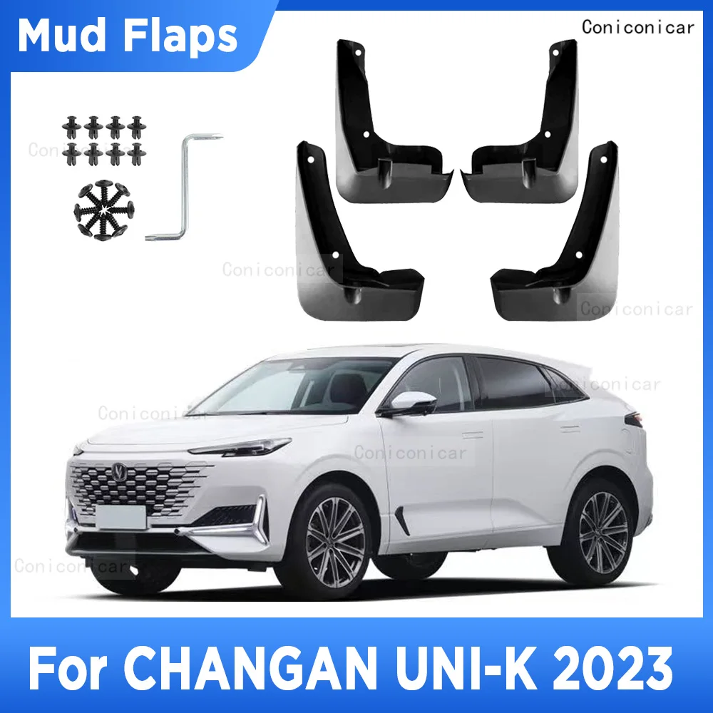 For CHANGAN UNI-K UNIK 2023 4Pcs Mud Flaps Splash Guard Mudguards MudFlaps Front Rear Fender Auto Styling Car Accessories
For CHANGAN UNI-K UNIK 2023 4Pcs Mud Flaps Splash Guard Mudguards MudFlaps Front Rear Fender Auto Styling Car Accessories