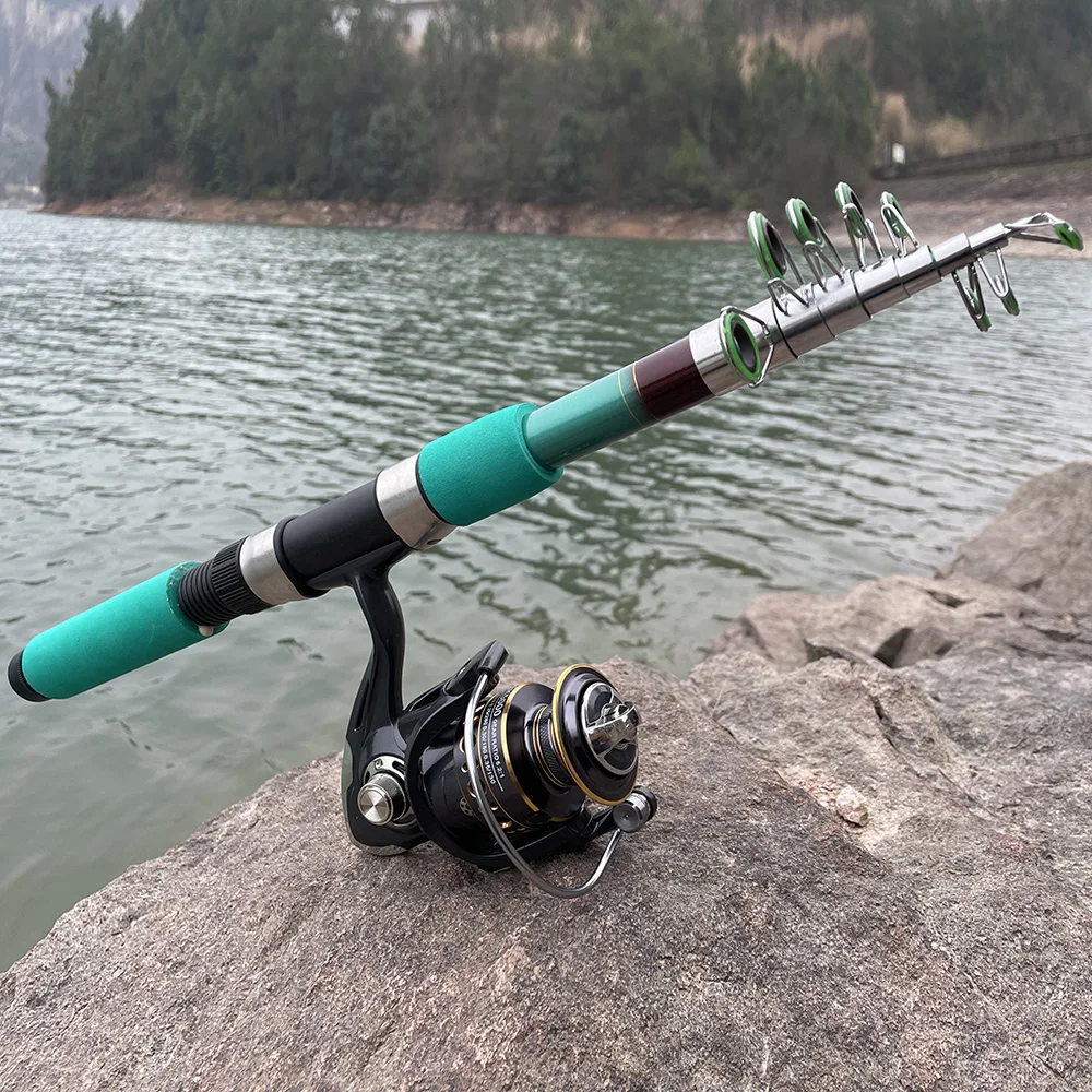 1.8-3.6M Fishing Combo 6~11 Sections Telescopic Spinning Fishing Rods and 5.2:1 Reel Set Rock Arm Left Right Interchangeable
1.8-3.6M Fishing Combo 6~11 Sections Telescopic Spinning Fishing Rods and 5.2:1 Reel Set Rock Arm Left Right Interchangeable