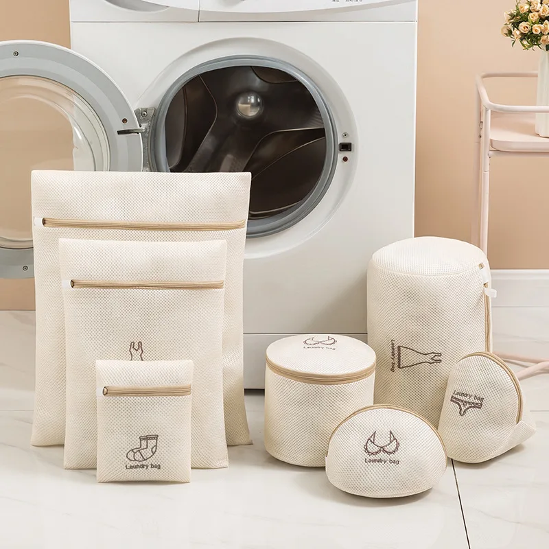 Exquisite Embroidery Net Washing Bag for Laundry Machine Protecting Clothes Pants Underwear Socks Bra Mesh Zipper Laundry Bags
Exquisite Embroidery Net Washing Bag for Laundry Machine Protecting Clothes Pants Underwear Socks Bra Mesh Zipper Laundry Bags