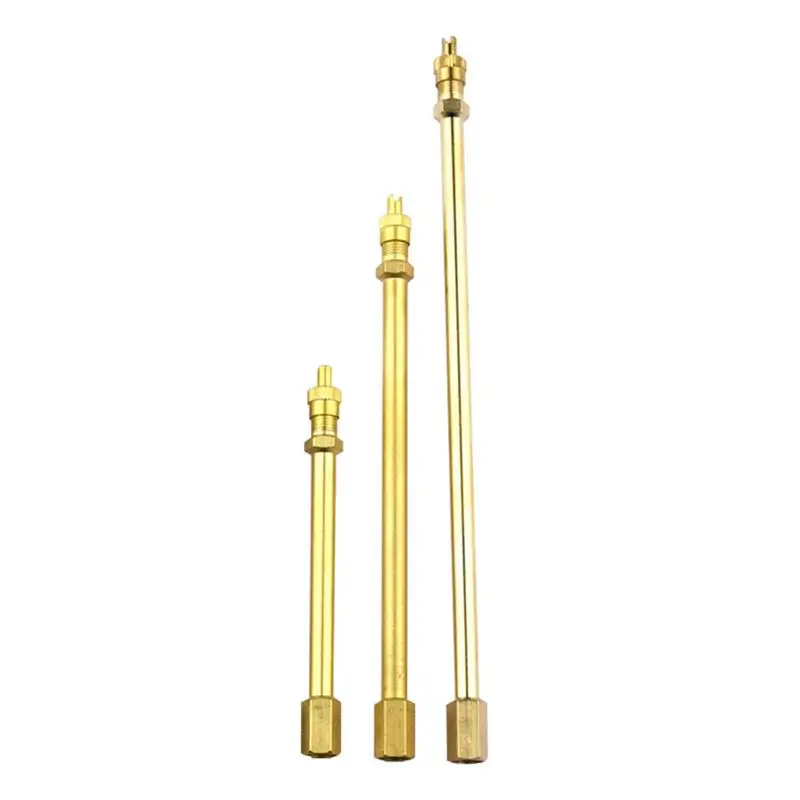 Tire Valve Extension Adapter Brass Valve Stem Extension Pole Air Tire Stem Extender Inflation Adapter For RVs Motorcycles Bikes
Tire Valve Extension Adapter Brass Valve Stem Extension Pole Air Tire Stem Extender Inflation Adapter For RVs Motorcycles Bikes