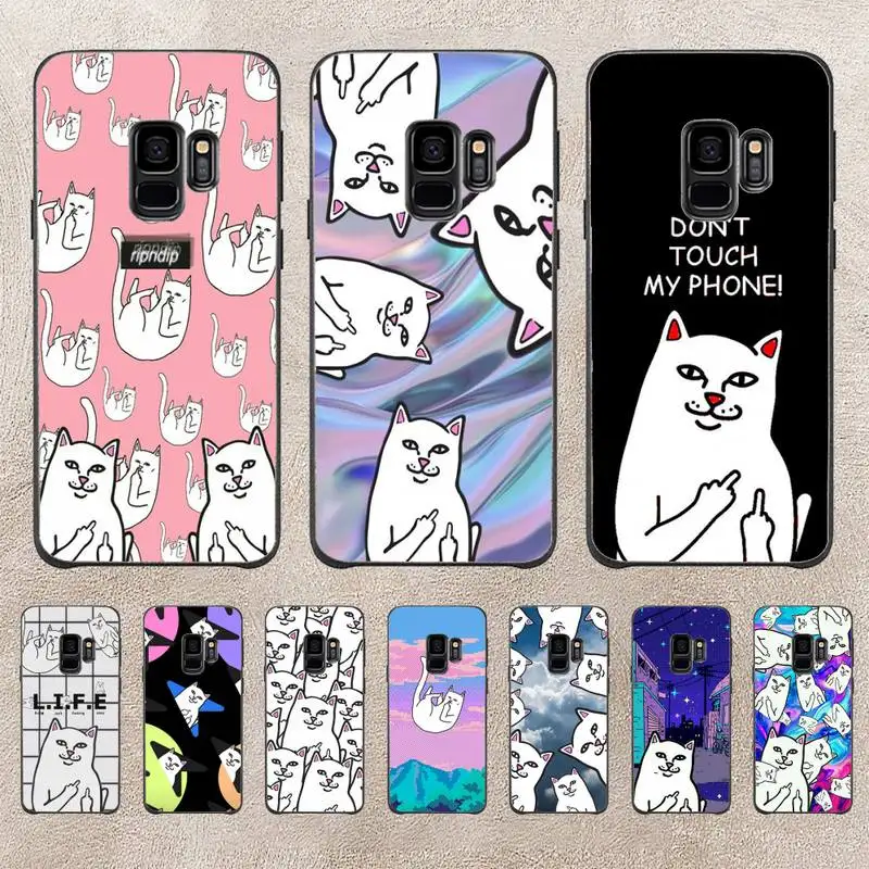 S-Middle Finger Cat Phone Case For Samsung Galaxy A51 A50 A71 A21s A71 A41 A70 A30 A22 A02s A53 A72 A73 5G Cover
S-Middle Finger Cat Phone Case For Samsung Galaxy A51 A50 A71 A21s A71 A41 A70 A30 A22 A02s A53 A72 A73 5G Cover