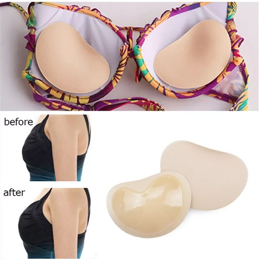 2020 Women's Breast Bikini Push Up Pads Swimsuit Swimwear Accessories Silicone Nipple Cover Stickers Inserts Sponge Bikinis
2020 Women's Breast Bikini Push Up Pads Swimsuit Swimwear Accessories Silicone Nipple Cover Stickers Inserts Sponge Bikinis