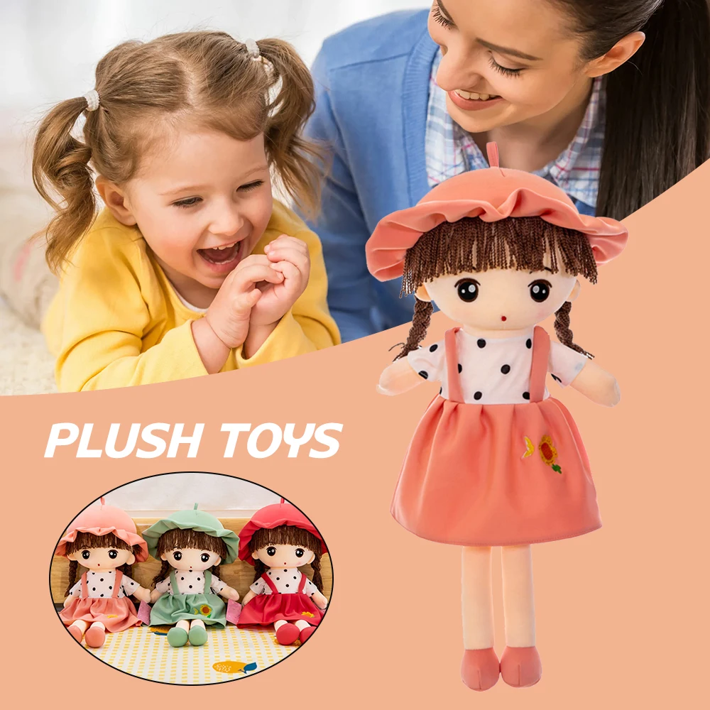 Cartoon Strap Dress Princess Doll Cute Plush Toy Birthday Gift for Children Stuffed Doll Throw Pillow for Girls Super Soft JAN88
Cartoon Strap Dress Princess Doll Cute Plush Toy Birthday Gift for Children Stuffed Doll Throw Pillow for Girls Super Soft JAN88